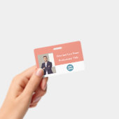 Abzeichen für benutzerdefinierte Mitarbeiter-ID -  Ausweis (Handheld)