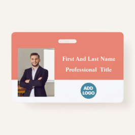 Abzeichen für benutzerdefinierte Mitarbeiter-ID - Ausweis