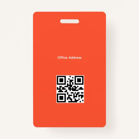 Abzeichen für benutzerdefinierte Mitarbeiter-ID Ausweis (Rückseite)