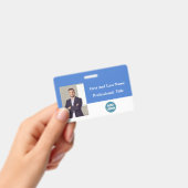 Abzeichen für benutzerdefinierte Mitarbeiter-ID -  Ausweis (Handheld)