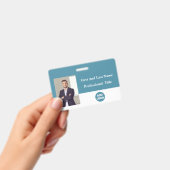 Abzeichen für benutzerdefinierte Mitarbeiter-ID -  Ausweis (Handheld)