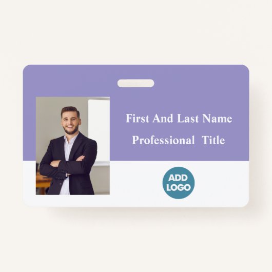 Abzeichen für benutzerdefinierte Mitarbeiter-ID - Ausweis (Vorderseite)