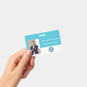 Abzeichen für benutzerdefinierte Mitarbeiter-ID -  Ausweis (Handheld)