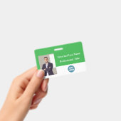 Abzeichen für benutzerdefinierte Mitarbeiter-ID -  Ausweis (Handheld)