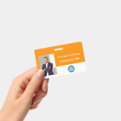 Abzeichen für benutzerdefinierte Mitarbeiter-ID -  Ausweis (Handheld)