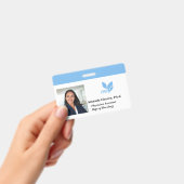 Abzeichen für benutzerdefinierte Mitarbeiter-ID-Fo Ausweis (Handheld)