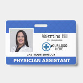 Abzeichen für benutzerdefinierte Mitarbeiter, Logo Ausweis (Front)