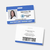 Abzeichen für benutzerdefinierte Mitarbeiter, Logo Ausweis (Front & Back)