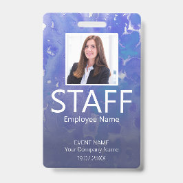 Abzeichen für benutzerdefinierte Strichcode-Ereign Ausweis