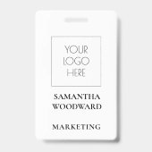 Abzeichen für benutzerdefiniertes Foto Ausweis (Rückseite)