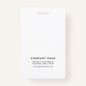 Abzeichen für berufliche Fotografen Ausweis (Rückseite)