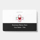 Abzeichen für Berufliche Gesundheit Ausweis (Rückseite)