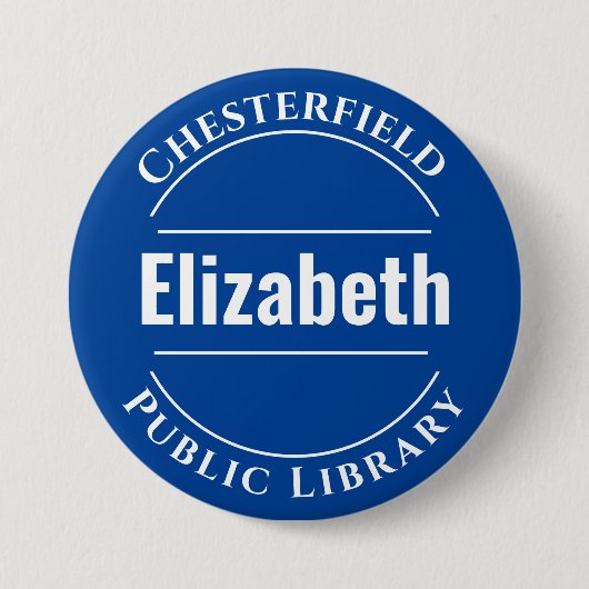 Abzeichen für bibliografische Schaltflächen Button (Vorderseite)