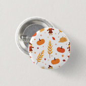 Abzeichen für das Button des Autumn Pumpkin Patter (Vorne & Hinten)