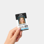 Abzeichen für das Foto von Schulen/Mitarbeitern -  Ausweis (Handheld)