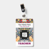 Abzeichen für das Logo des Unternehmens für den be Ausweis (Vorderseite mit Clip)