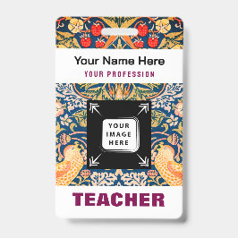 Abzeichen für das Logo des Unternehmens für den be Ausweis