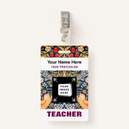 Abzeichen für das Logo des Unternehmens für den be Ausweis