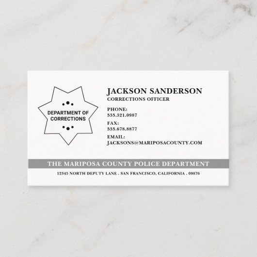 Abzeichen für das "Rechtsbehelfe zur Durchsetzung Visitenkarte (Vorderseite)