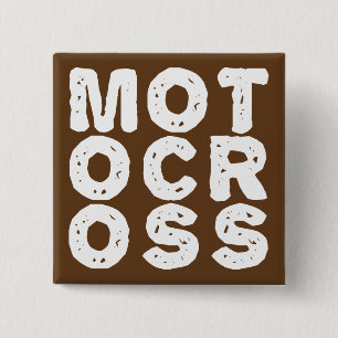 Abzeichen für das Riesenmotocross-Logo-Dirt-Bike-T Button
