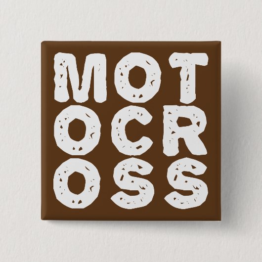 Abzeichen für das Riesenmotocross-Logo-Dirt-Bike-T Button (Vorderseite)