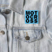 Abzeichen für das Riesenmotocross-Logo-Dirt-Bike-T Button (Beispiel)