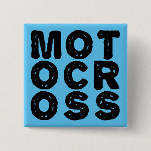 Abzeichen für das Riesenmotocross-Logo-Dirt-Bike-T Button
