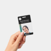 Abzeichen für das Schwarze Foto mit dem einfachen  Ausweis (Handheld)