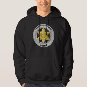 ABZEICHEN für den AGENT von FUGITIVE ERHOLUNGEN Hoodie