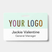 Abzeichen für den benutzerdefinierten Kunststoffna Ausweis (Vorderseite)