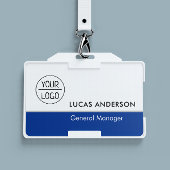 Abzeichen für den benutzerdefinierten Kunststoffna Ausweis