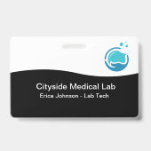 Abzeichen für den medizinischen Labrador Bulk Name Ausweis (Rückseite)