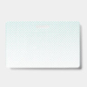 Abzeichen für den Mitarbeiternamen | Benutzerdefin Ausweis (Back)