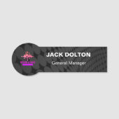 Abzeichen für den Namen eines benutzerdefinierten  Namensschild (Vorderseite)