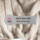 Abzeichen für den Namen von benutzerdefinierten Lo Namensschild