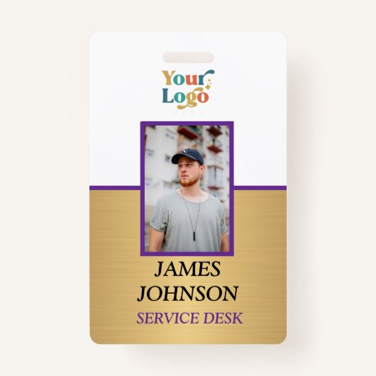 Abzeichen für den Namen von Logos für benutzerdefi Ausweis (Vorderseite)