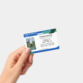 Abzeichen für den Notfall-Identifizierungskarte de Ausweis (Handheld)