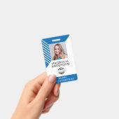 Abzeichen für den Strichcode des benutzerdefiniert Ausweis (Handheld)