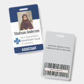 Abzeichen für die benutzerdefinierte Identifizieru Ausweis (Vorder- & Rückseite)