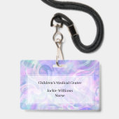 Abzeichen für die Bezeichnung des Krankenhauses Ausweis (Rückseite mit Lanyard)