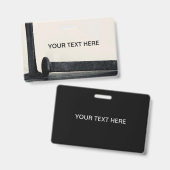 Abzeichen für die künstlerische industrielle Samml Ausweis (Front & Back)