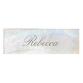 Abzeichen für die Magnetnamenmarke für Seashell Mi Namenschild (Vorderseite)