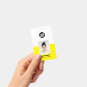 Abzeichen für die Sicherheitskennung von Mitarbeit Ausweis (Handheld)