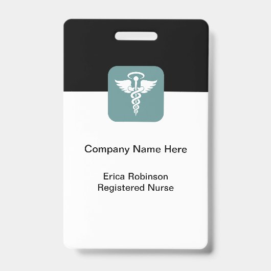 Abzeichen für die Zuhause-Gesundheitsfachleute Ausweis (Vorderseite)