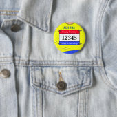 Abzeichen für einen Runner (Gelb) Button (Beispiel)