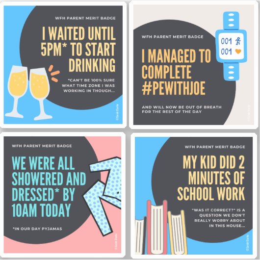 Abzeichen für Eltern Aufkleber (Vorderseite)