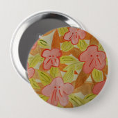 Abzeichen für farbige Blume Button (Vorne & Hinten)