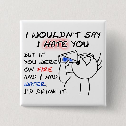 Abzeichen für Feuer- und Wasserfeuerungsanlagen Button (Vorderseite)