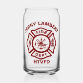 Abzeichen für Feuerwehrfahrzeuge der Feuerwehr Dosenglas (Rückseite)