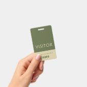 Abzeichen für Firmenlogo Ausweis (Handheld)